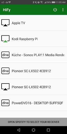 HiFy - AirPlay   DLNA for Spot screenshot 3