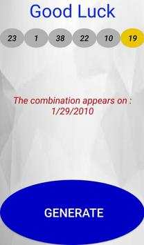 Lottery Lucky number screenshot 3