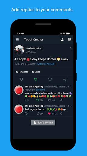Fake tweet creator screenshot 7