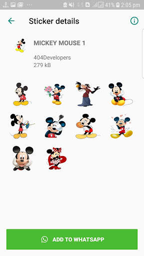 WA Cartoon Stickers Pro screenshot 5