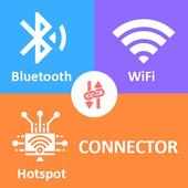 Hotspot Wifi Bluetooth Manager : Connector logo