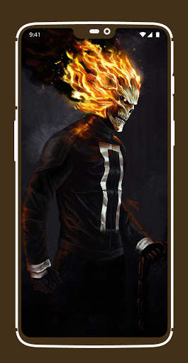 Ice Fire Skull Wallpapers screenshot 5