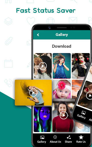 status saver for whatsapp download - story save screenshot 3