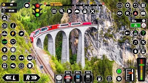 Railway Train Simulator Games screenshot 8