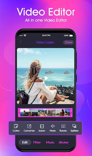 Video Editor - Video Maker With Music screenshot 2