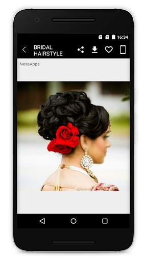 Bridal Hairstyle Gallery Hairstyle Designs screenshot 4
