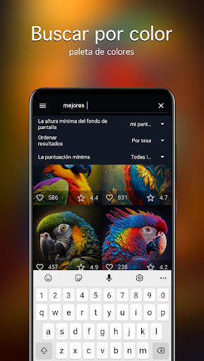 Fondos de pantalla con loros screenshot 3