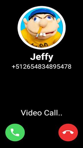Jeffy Video Call & Chat Simulator Prank screenshot 5