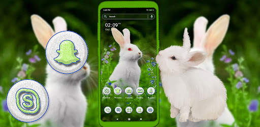 White Rabbit Launcher Theme screenshot 5