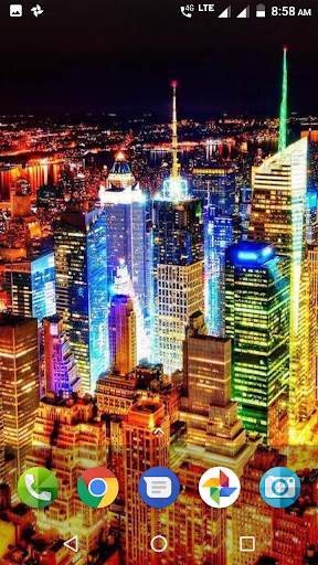 Night City Wallpaper Hd screenshot 1