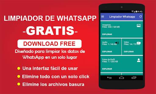 Limpiador de Whatsapp screenshot 4