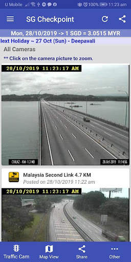 Singapore Checkpoint Traffic screenshot 7