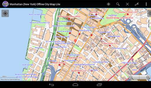 Manhattan City Map Lite screenshot 12