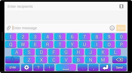 Blue-Purple Keyboard screenshot 6