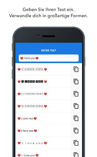 Fonts: Stilvoller Textkonverter für Instagram screenshot 5