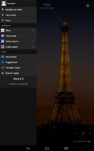 Yahoo Météo screenshot 23