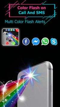 Brightest Color Flashlight: Flash Alert, LED light screenshot 1