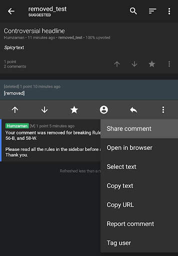[removed] for reddit screenshot 1