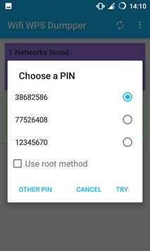 Wifi WPS Connect Dumpper screenshot 2