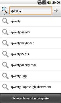 Clavier Android Azerty Lite screenshot 2
