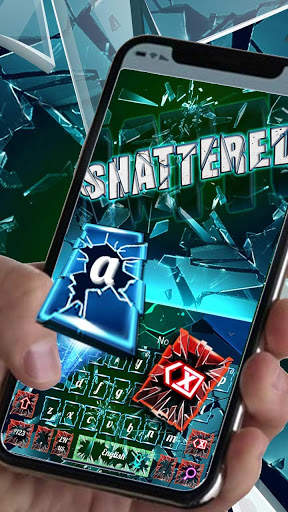 Shattered Glass Keyboard स्क्रीनशॉट 2