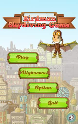 Birdman Skydiving Game screenshot 1
