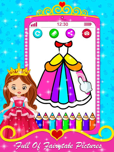 Baby Princess Phone - Princess Baby Phone Games screenshot 2
