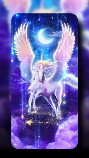Graceful Unicorn Live Wallpaper screenshot 6