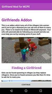 Girlfriend Mod for MCPE screenshot 1