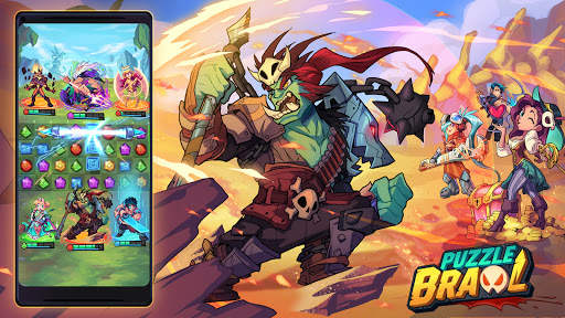 Puzzle Brawl - Match 3 RPG & PvP Battle Tactics screenshot 6