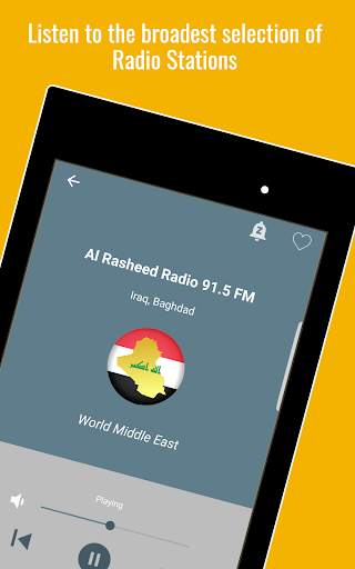 Radio Iraq 📻🇮🇶 Iraqi Music & News Radio screenshot 7