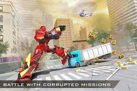 Muscle Car Robot Game – Transforming Robot Car screenshot 4