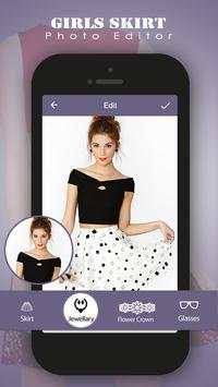 Girl Skirt Photo Editor screenshot 2