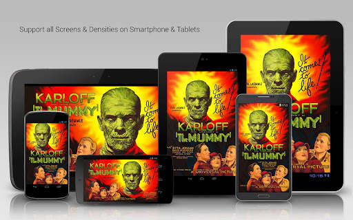 Mummy Karloff LWP QHD screenshot 4