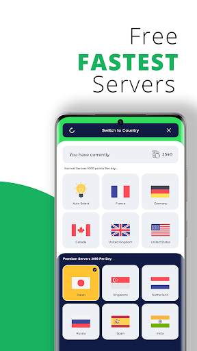 Super Fast VPN & Free VPN Proxy by Dollar VPN screenshot 3