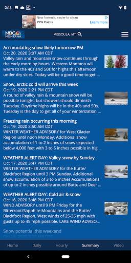 NBC MT Severe WX Alert Team скриншот 3