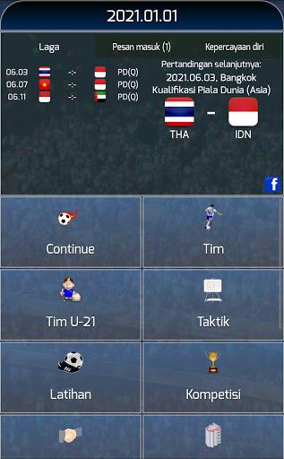True Football National Manager screenshot 1