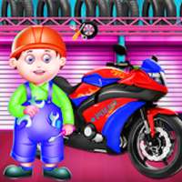 Bike Factory Tycoon Motorcycle Maker & Repair Shop logo