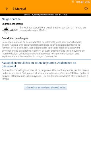 White Risk - SLF App avalanche screenshot 11