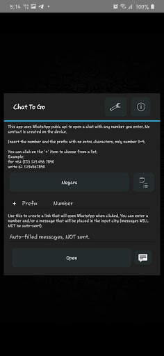 Chat To Go : Chat WhatsApp without saving Number screenshot 3