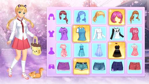 Anime Dress Up Games For Girls screenshot 2
