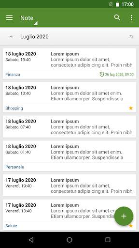 Le Mie Note - Blocco Note screenshot 3