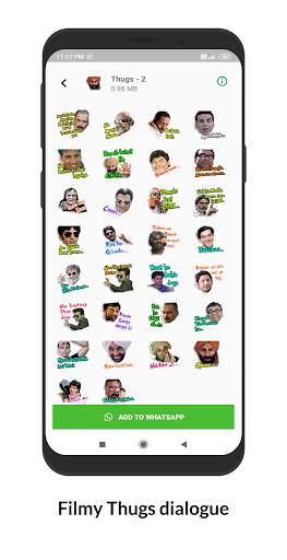 Hindi Sticker: Text WAStickers screenshot 2