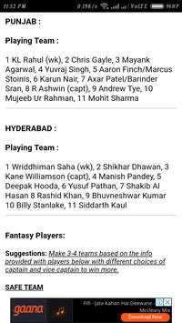 Dream11 Pro Tips & Prediction screenshot 4