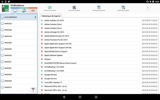 Console de NetSupport DNA screenshot 14