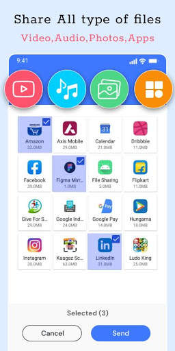 IN Share It - Share All Files & Easy File Transfer screenshot 2