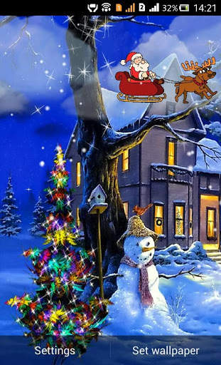 Christmas Live Wallpaper screenshot 1