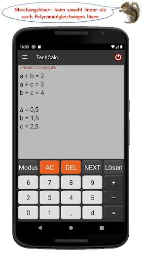 TechCalc Taschenrechner screenshot 6