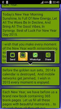 New Year SMS screenshot 3