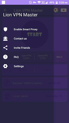 Lion Vpn Master - Free Vpn screenshot 5